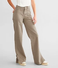 90's Wide Leg Straight Split Pant