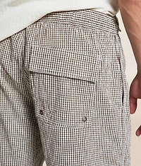 Sands Gingham Stretch Short