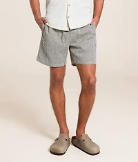 Sands Gingham Stretch Short