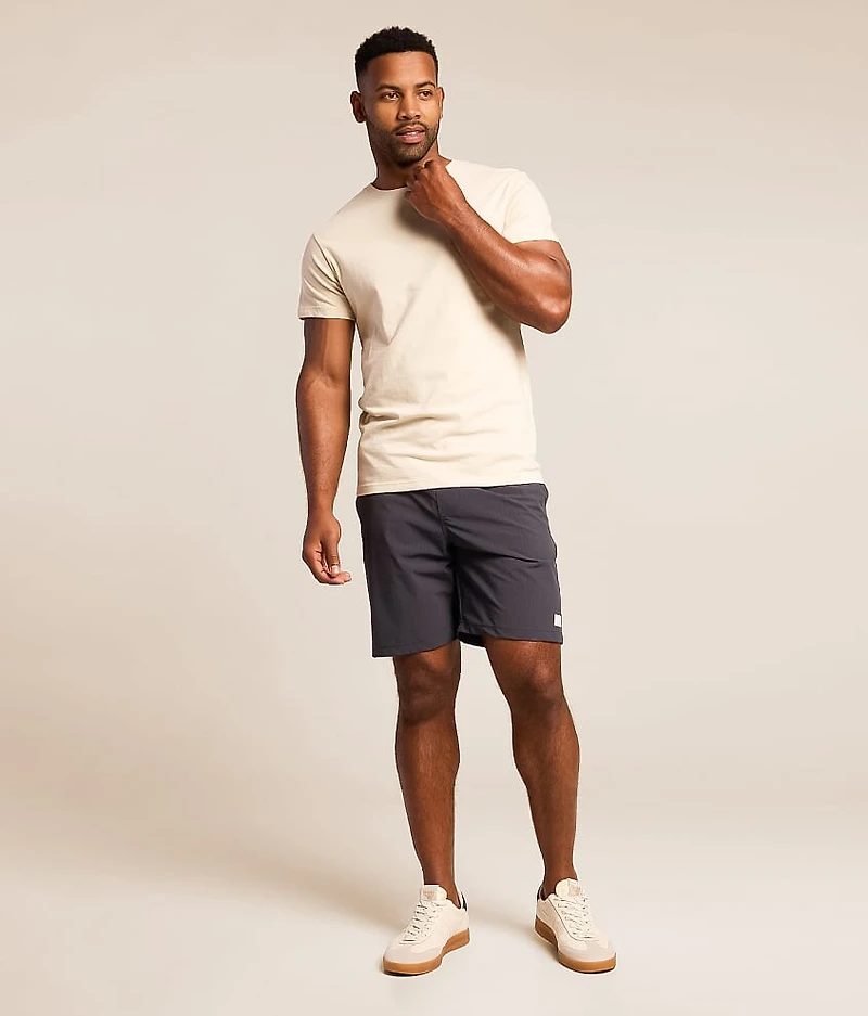 Vacancy Ghost Striped Stretch Short