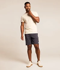 Vacancy Ghost Striped Stretch Short