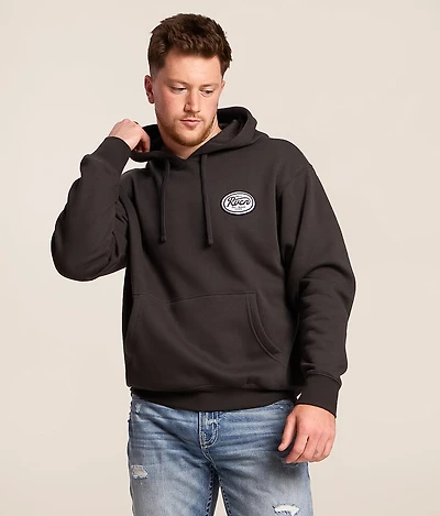 Standard Script Hooded Sweatshirt