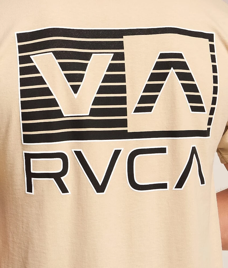 Pinstripe Balance Box T-Shirt