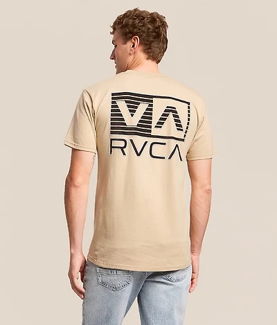 Pinstripe Balance Box T-Shirt