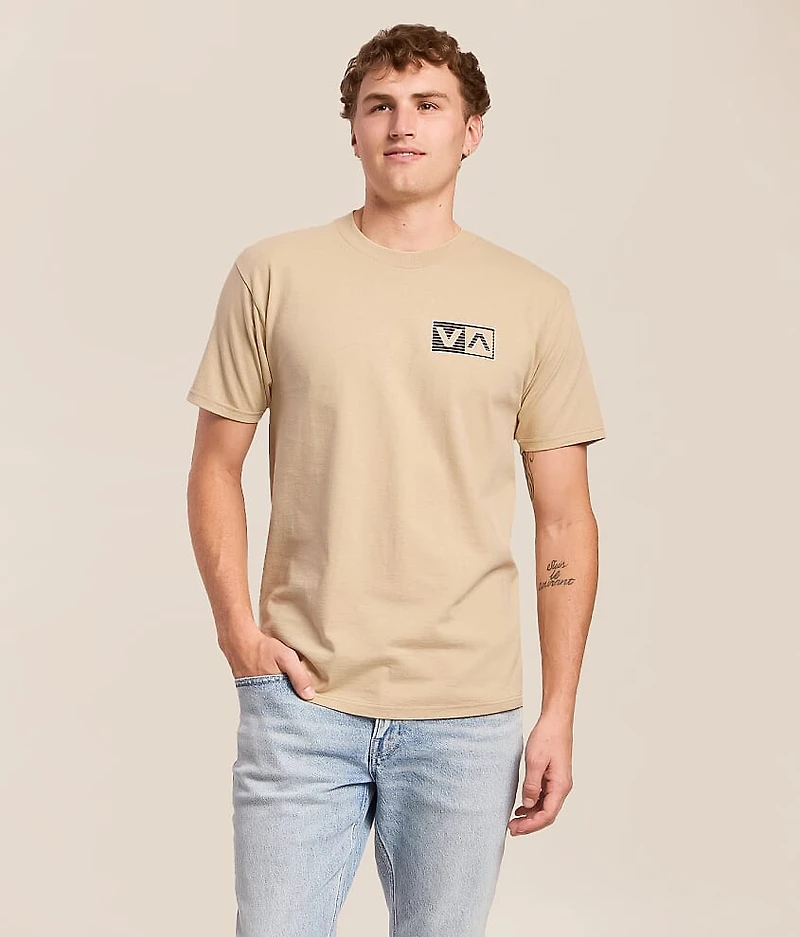 Pinstripe Balance Box T-Shirt