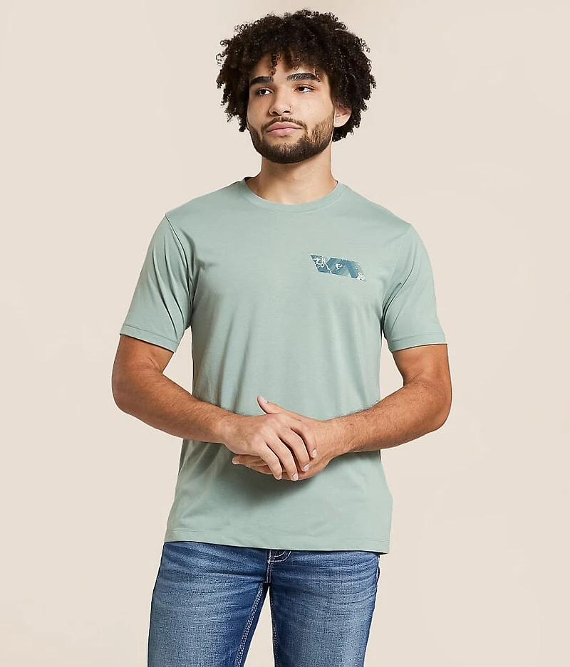 Blue Fill Sport T-Shirt