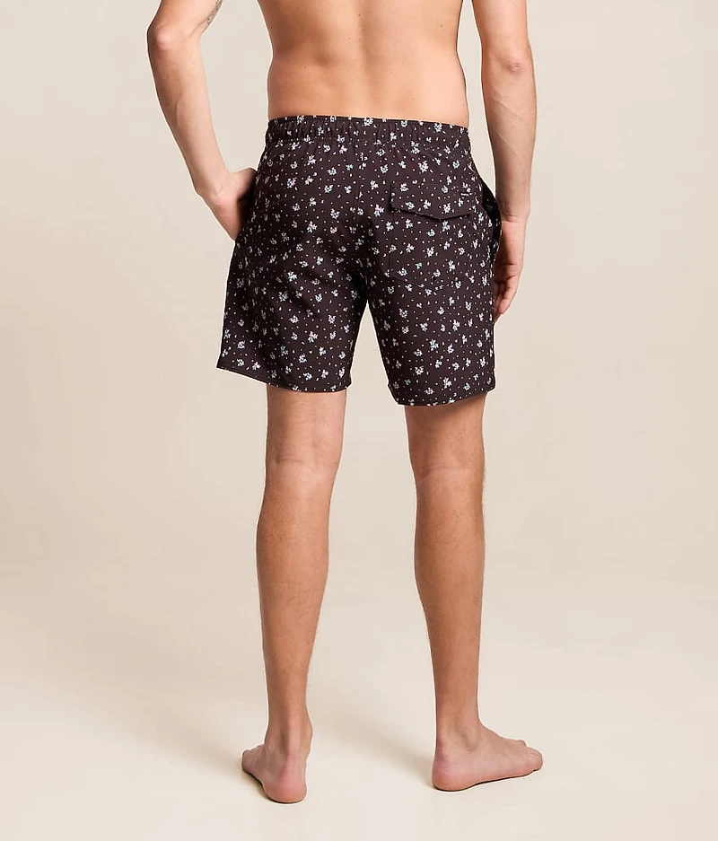 VA Floral Stretch Swim Trunks