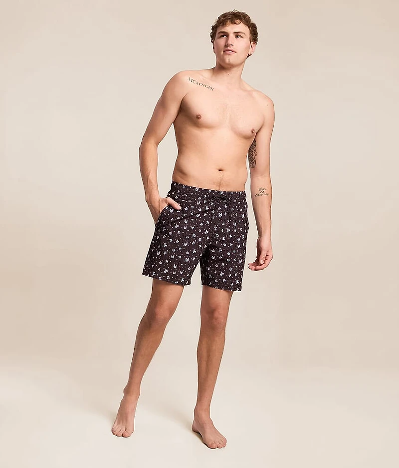 VA Floral Stretch Swim Trunks