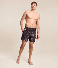 VA Floral Stretch Swim Trunks