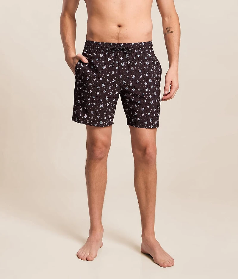 VA Floral Stretch Swim Trunks