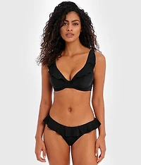 Jewel Cove Apex Ruffle Underwire Swim Top