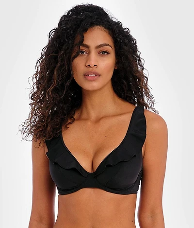 Jewel Cove Apex Ruffle Underwire Swim Top