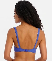 Jewel Cove Apex Ruffle Underwire Swim Top
