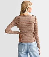 Lace-Up Top