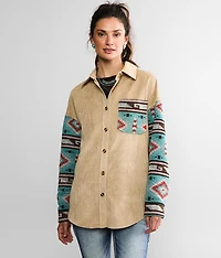 Aztec Corduroy Shacket