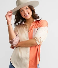 Color Block Blouse