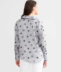 Celestial Satin Blouse