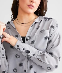 Celestial Satin Blouse