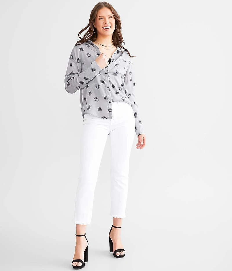 Celestial Satin Blouse
