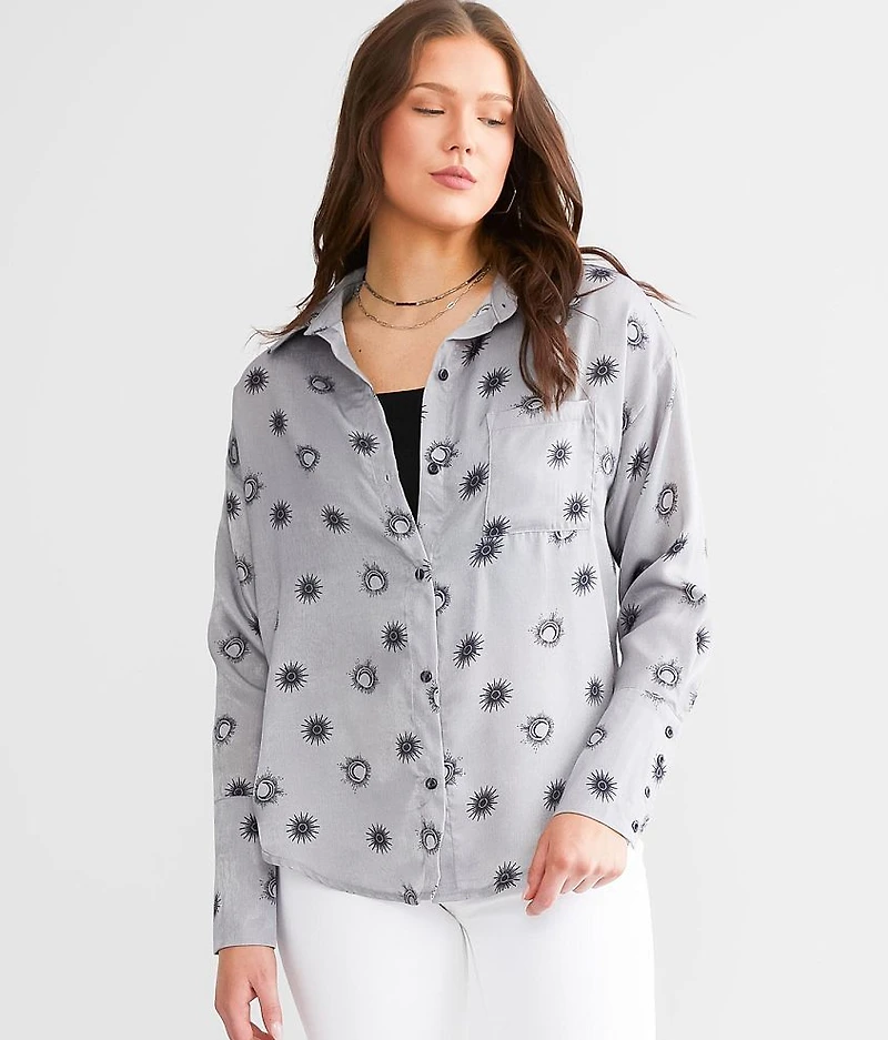 Celestial Satin Blouse