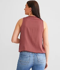 Surplice Tank Top