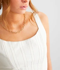 Corset Tank Top