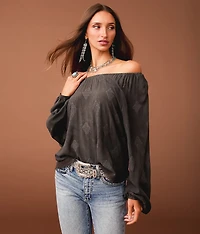 Embroidered Hanky Top