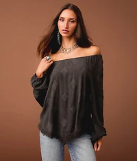 Embroidered Hanky Top