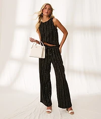 Resort Edit - Sequin Embroidered Tank Top