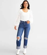 Metallic Fringe Top
