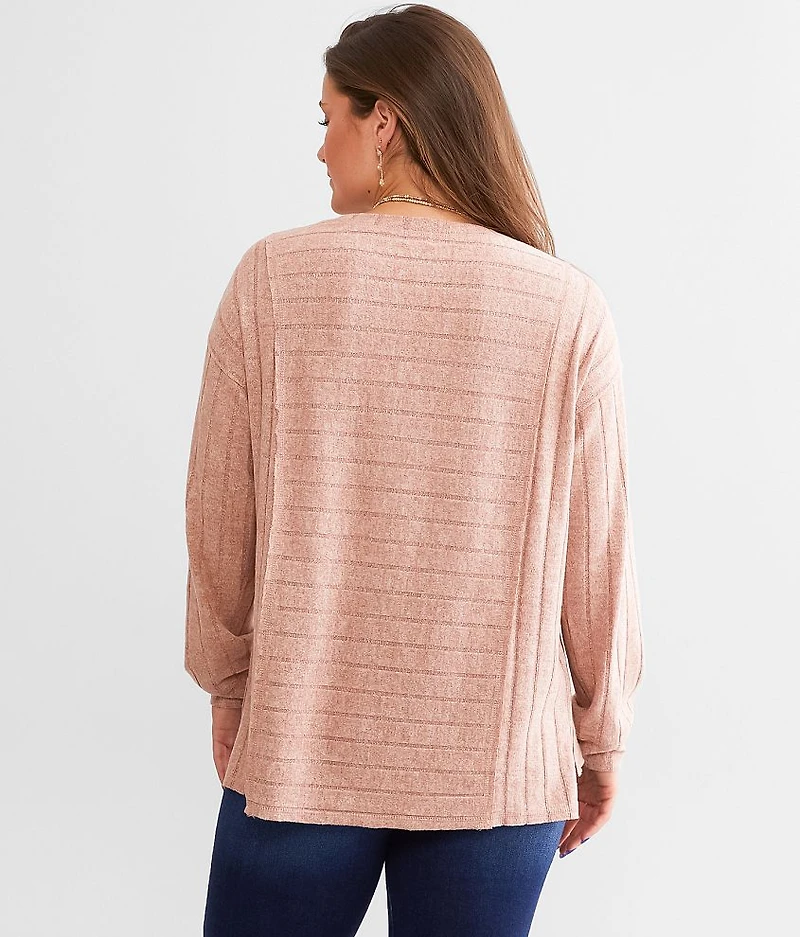 Brushed Knit Top