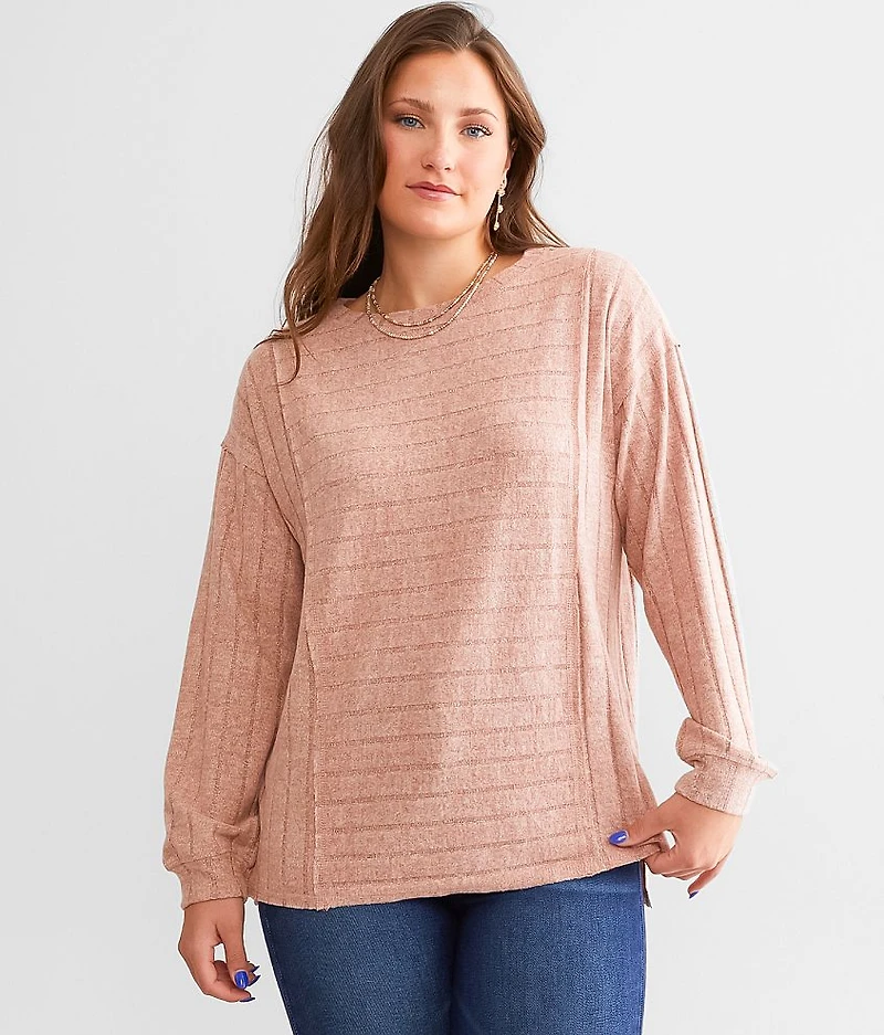 Brushed Knit Top