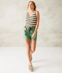 Textured Stripe Tank Top