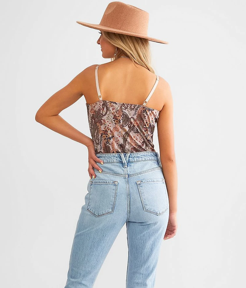 Floral Mesh Bodysuit