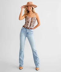 Floral Mesh Bodysuit