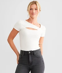 Asymmetrical Cut-Out Top
