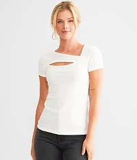 Asymmetrical Cut-Out Top