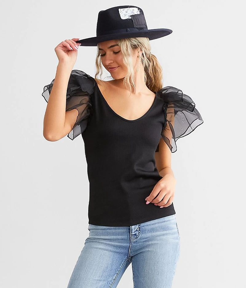 Ribbed Knit Top