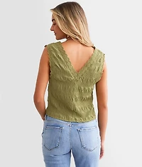 Textured Tank Top