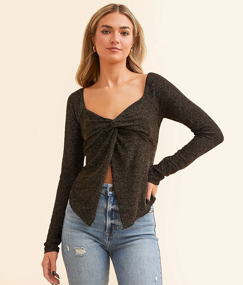 Twisted Tinsel Top