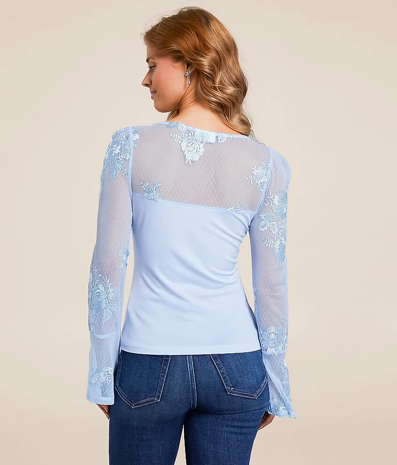 Pieced Lace Top