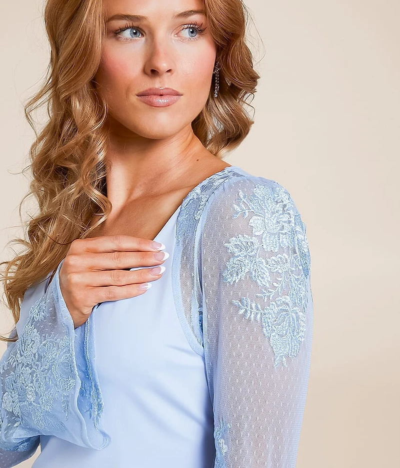 Pieced Lace Top