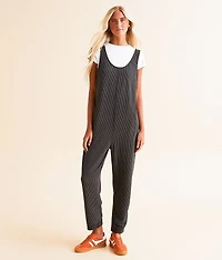 Textured Knit Jumpsuit