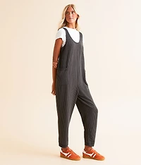Textured Knit Jumpsuit