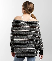 Striped Off The Shoulder Top