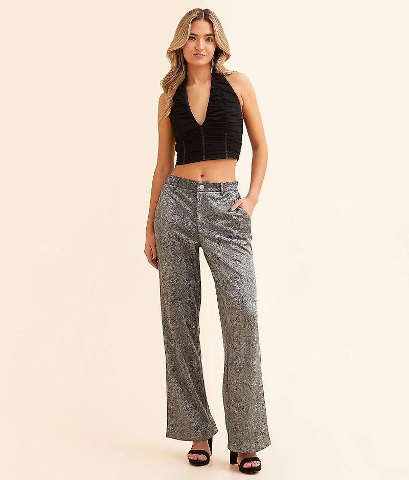 Metallic Trouser Pant