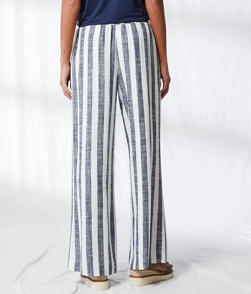 Resort Edit - Striped Wide Leg Pant