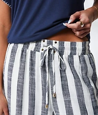 Resort Edit - Striped Wide Leg Pant