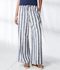 Resort Edit - Striped Wide Leg Pant