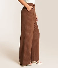 Striped Wide Leg Trouser Pant